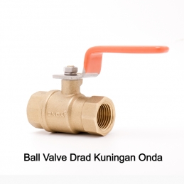 Ball Valve Kuningan Drad ONDA